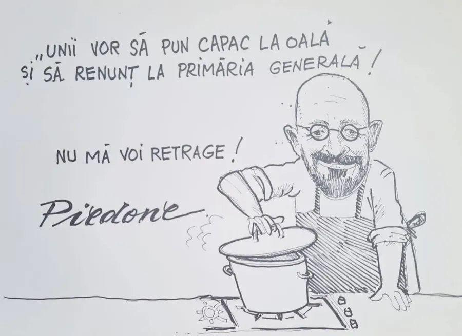 Postare făcută de Piedone pe Facebook/foto: Facebook