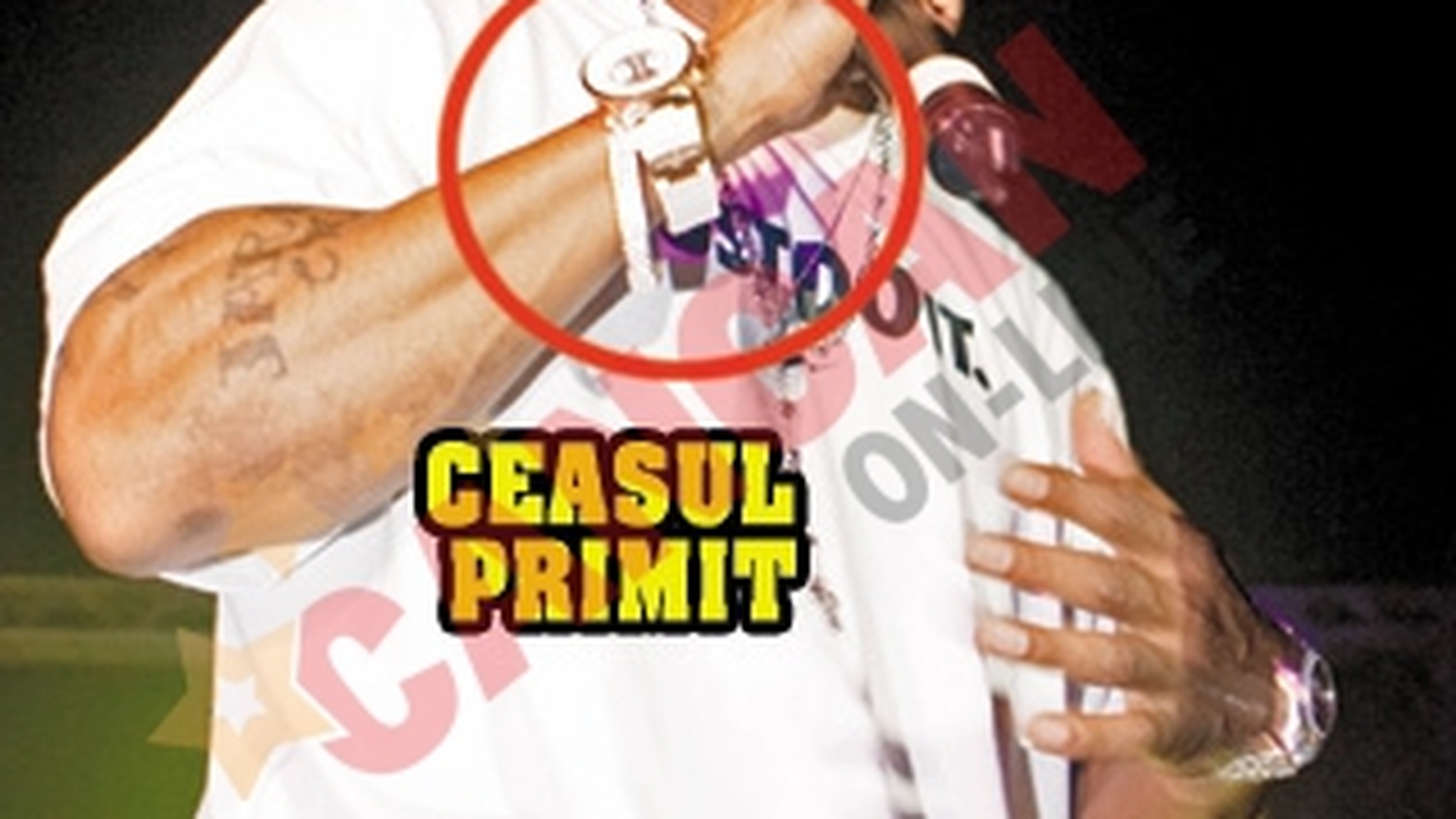 Ja Rule a cantat pentru un ceas de 25.000 €