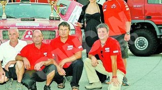 Ana Maria, talismanul lui Costelus la cursele de masini! Casuneanu Jr., cu iubita la raliu