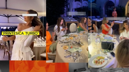 Celebrele starlete din dosarul ”Secția 19” sărbătoresc noua “speranță”!”Prințesica Turbo” a adunat toate fetele de oraș la Palat!