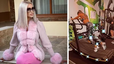 Bianca Drăgușanu, într-un compleu sport mulat și transparent la sală. Fosta soție a lui Alex Bodi a făcut senzație | FOTO & VIDEO
