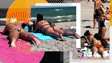Anca Dinicu și Paula Chirilă au făcut plajă pe „ieftineală”! „Gina” lui Bendeac și co-prezentatoarea „Xtra Night Show”, la sexy-bikini
