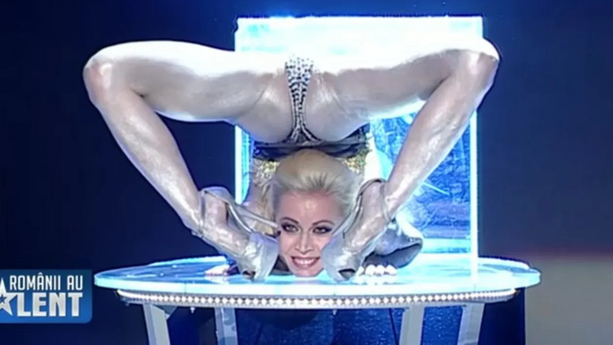 Moment FABULOS la Romanii au talent: E cel mai frumos numar de contorsionism Andi Moisescu a avut o replica GENIALA