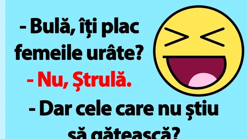 BANC | Bulă, îți plac femeile urâte?