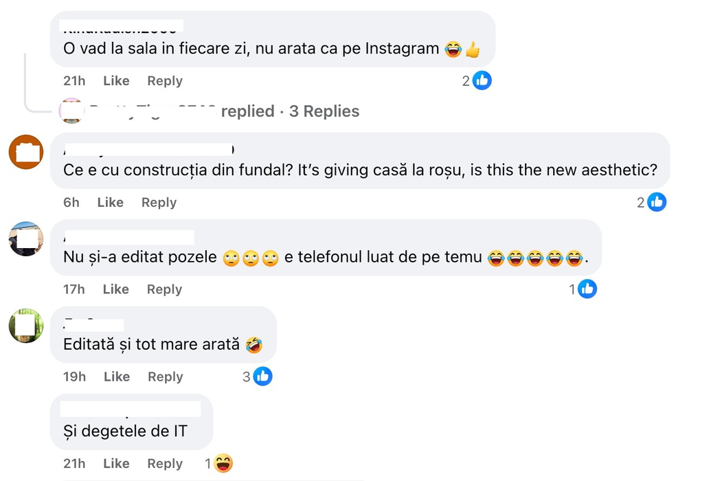 BBL? Nu, doar Photoshop. Claudia Babs, luată în vizor puternic după ce s-a editat grav: ”Nu arată ca pe Instagram”