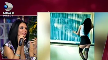 VIDEO Andreea Bododel, despre pictorialul in care a aparut in rol de profesoara sexy: Daca stiam ca se ajunge aici, nu mai faceam acele poze
