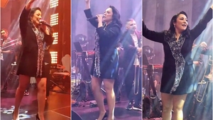 Andra Măruţă, făcută praf de internauţi, după ce s-a afişat aşa la un concert: "O să ajungi ca Gabriela Cristea, mare te-ai făcut"