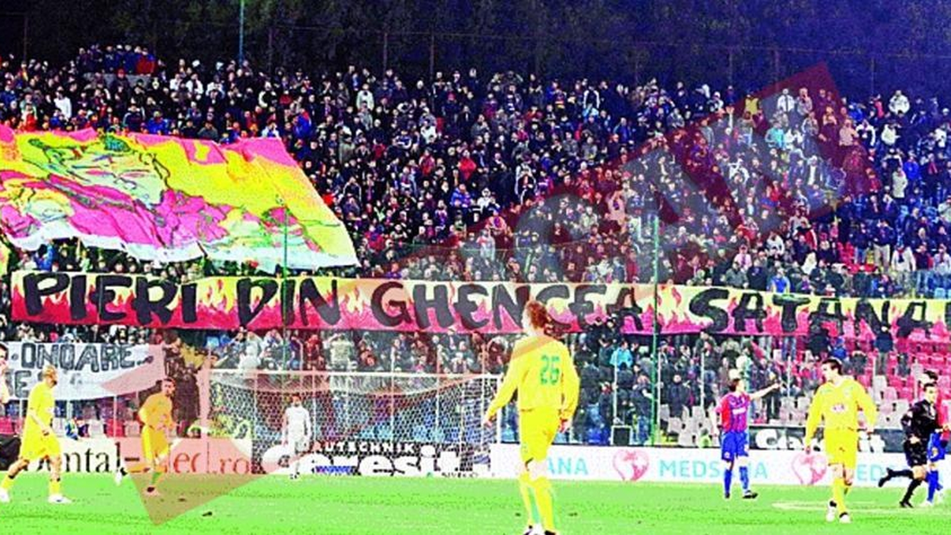 A plecat "pe burta" din Ghencea