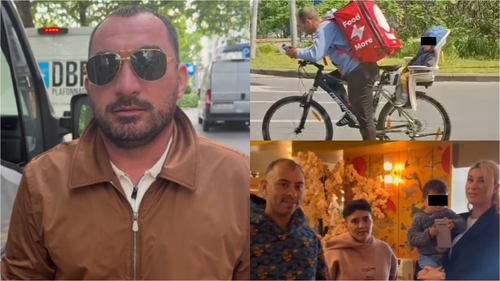 Pescobar l-a găsit pe livratorul Tazz care a emoționat o țară întreagă, după ce a fost surprins în trafic cu copilul pe bicicletă. Patronul de la Taverna Racilor i-a îndeplinit cea mai mare dorință