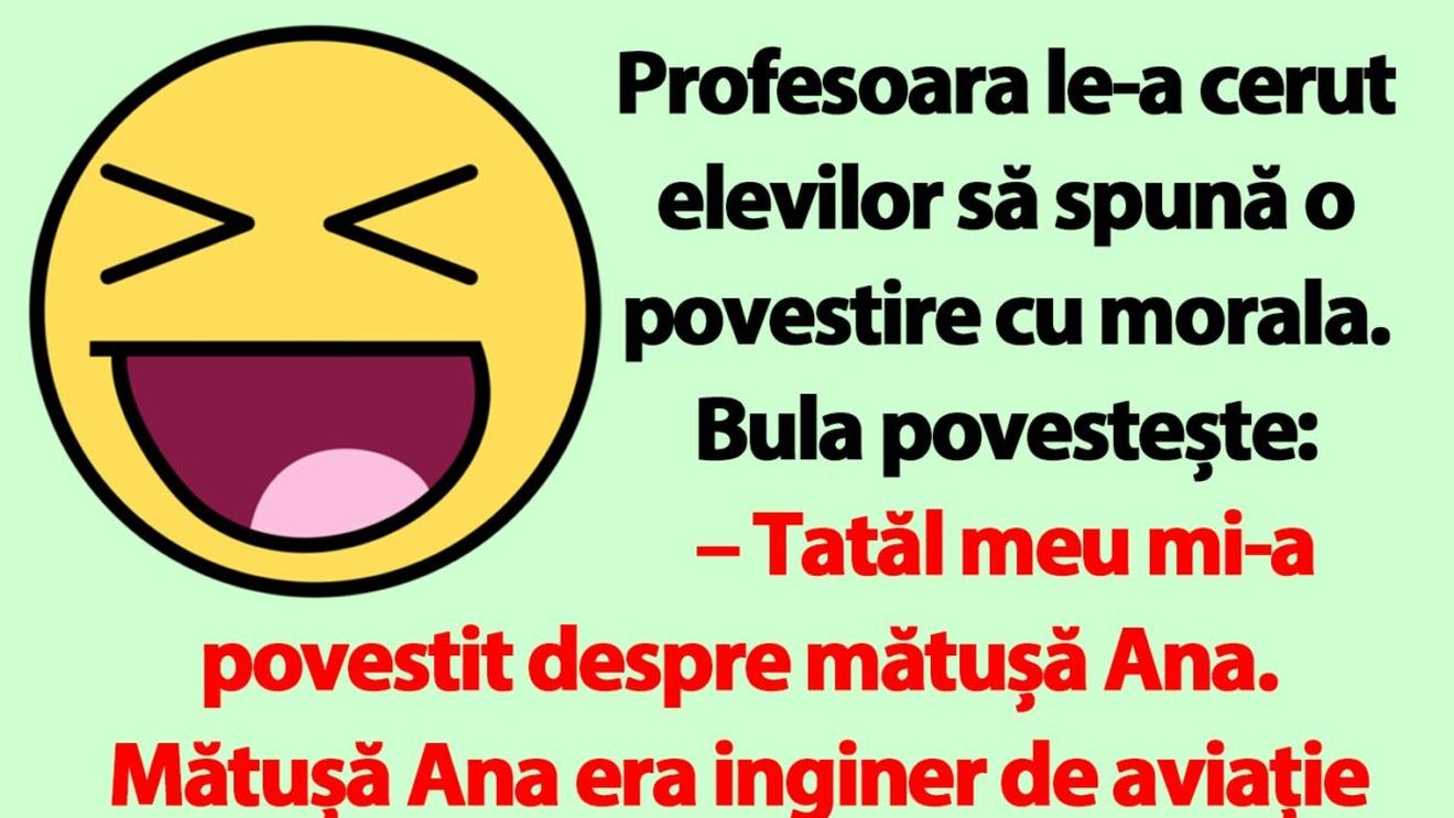 BANC | Bulă și mătușa Ana