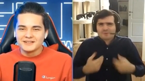 Surpriză de proporții! Cum a ajuns Bogdan Anicescu, interpretul pentru surzi din conferințele MAI, în vlogurile lui Selly. VIDEO