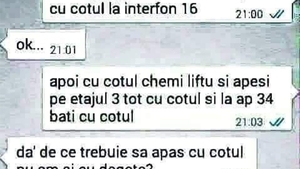 BANCUL ZILEI | "Când ajungi la mine la bloc, să apeși cu cotul la interfon 16"