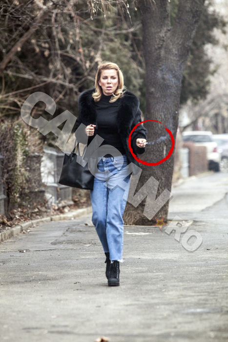 Alina Laufer nu poate renunţa la obiceiul... păcătos!