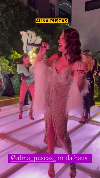 Droopy a încercat să dea un party ca în "Marele Gatsby" (Foto: Instagram)