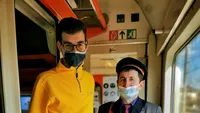 Controlorul din tren, din nou în atenția tuturor. Cum a salvat omul un vagon de la incendiu