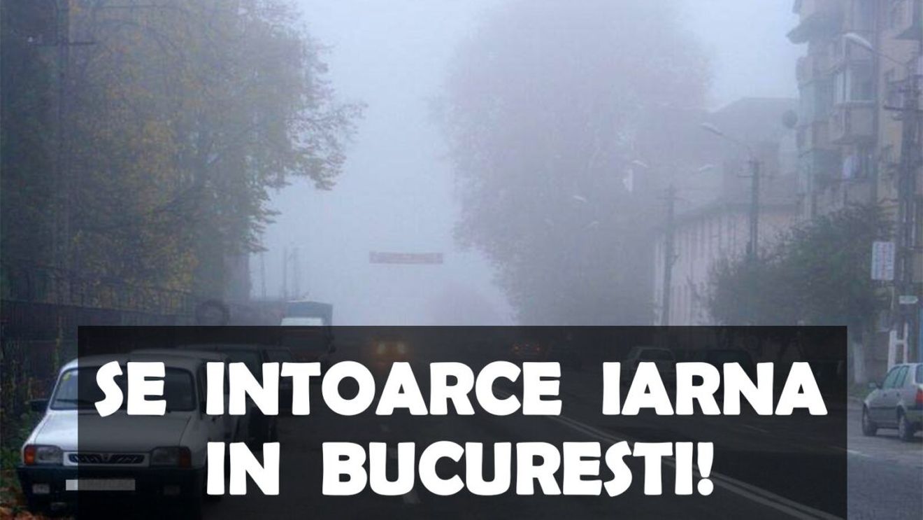 Meteorologii Accuweather anunță când se întoarce iarna în București. Pe ce dată se strică vremea