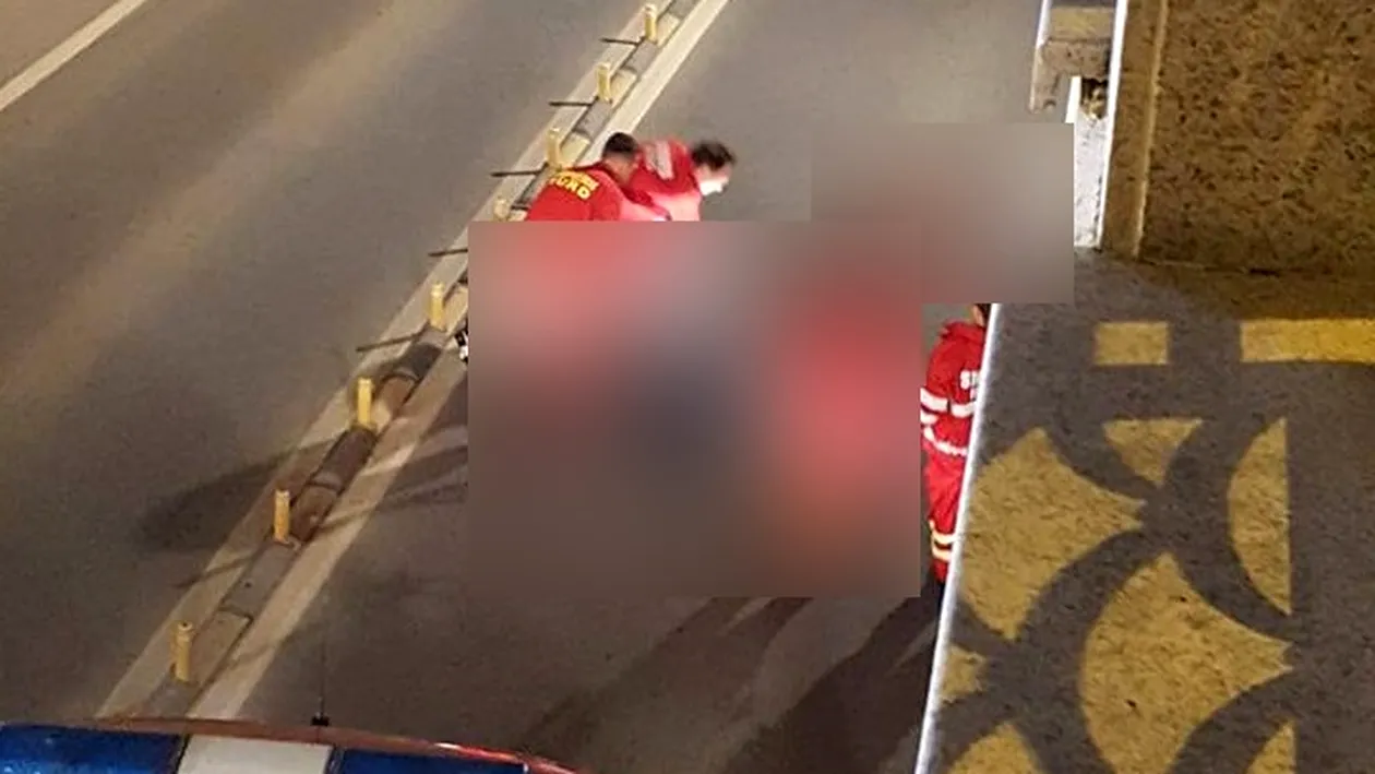 Scene terifiante în Iași. Un tânăr s-a sinucis, aruncându-se de pe un pod