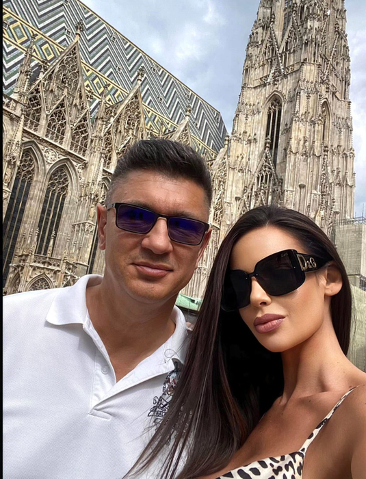 Luis Lazarus și Andreaa Loulou/ sursă foto: Instagram