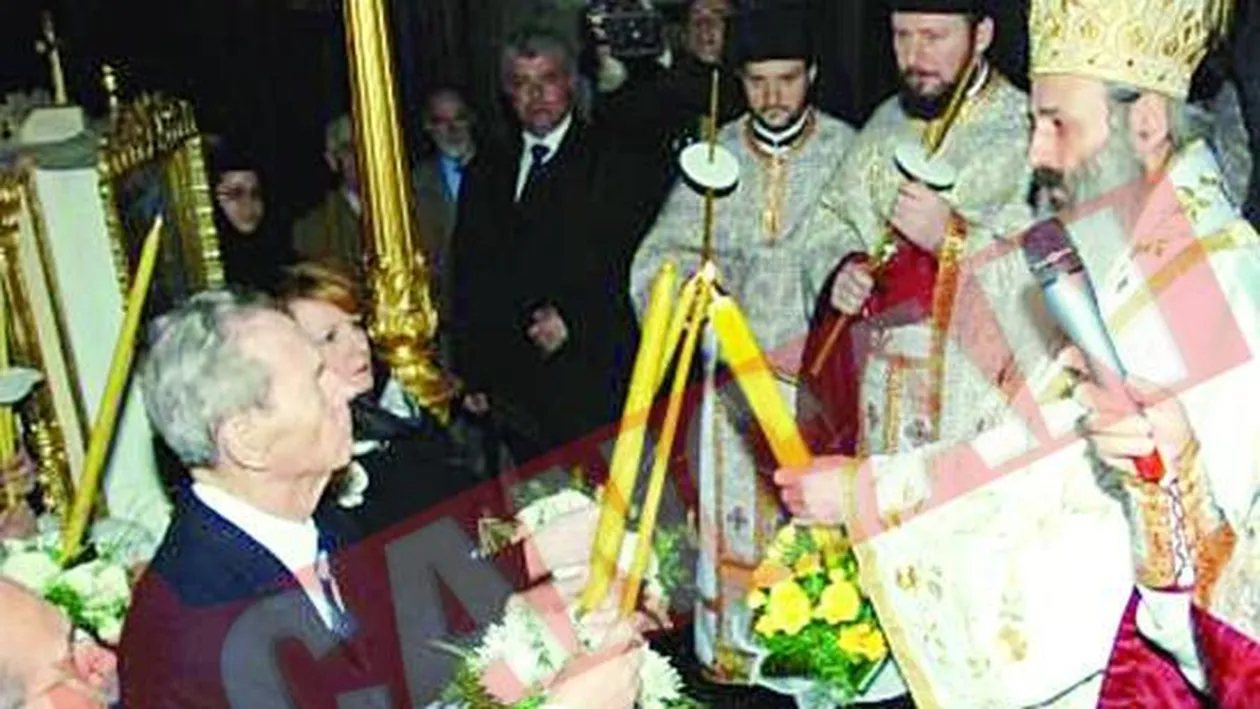 Familia regala a luat masa cu mitropolitul Moldovei