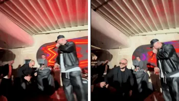 Mario Fresh a oferit imaginile începutului de an 2026: artistul a căzut pe scenă! Avem tot incidentul pe video