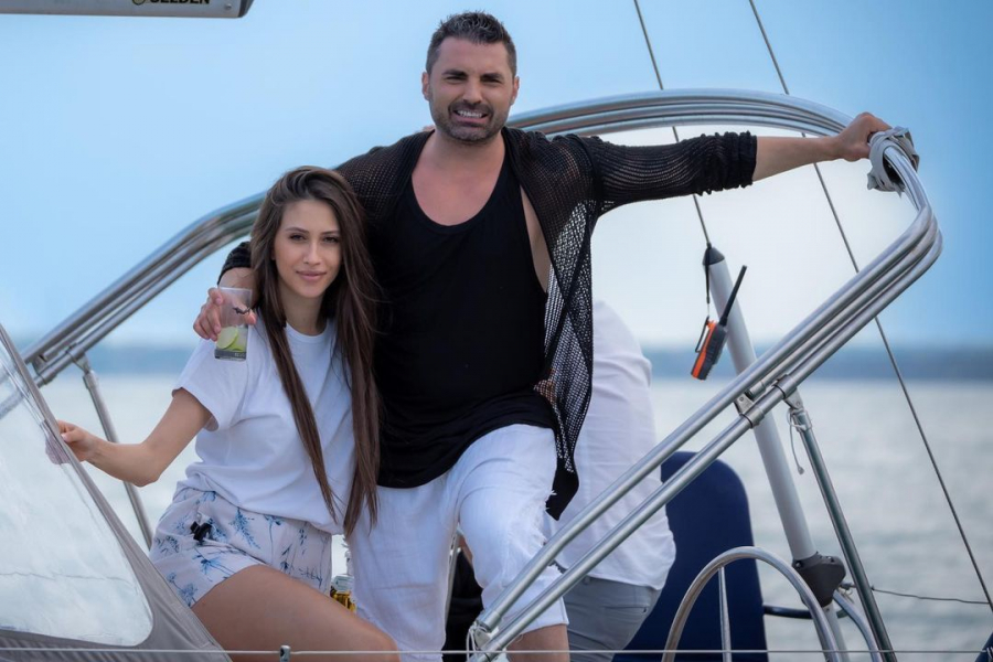 Pepe și actuala sa soție, Yasmine Oddi