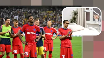 Fotbalistul care a ”îngropat” FCSB la meciul cu Rapid a ajuns la salonul de înfrumusețare! L-a ”obligat” să-și facă sprâncenele!