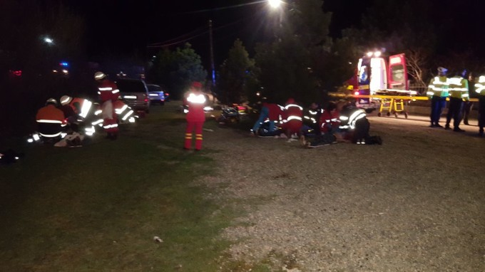 Operațiunea de salvare din râul Bistrița (FOTO: ISU Neamț)