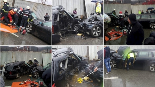 Accident teribil de Florii, soldat cu 11 răniți! Două persoane au murit