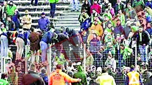 Incidente la FC Bruges - St. Etienne