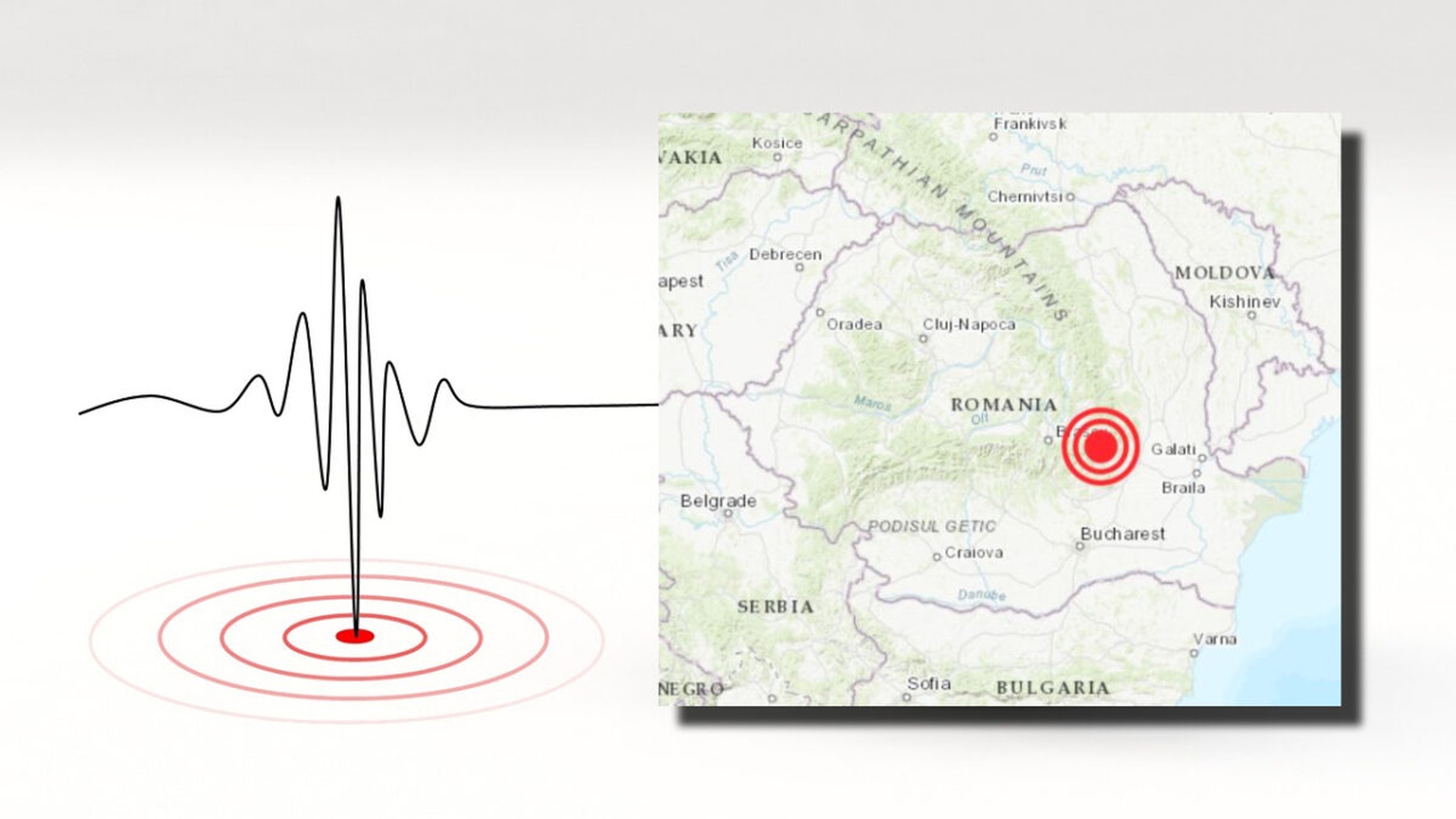 Cutremur în România, cu magnitudinea 4,7 pe scara Richter. S-a resimțit și în București