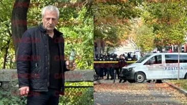 Desfășurare de forțe majore pe Șoseaua Kiseleff din București! Un bărbat a amenințat că își dă foc în plină stradă