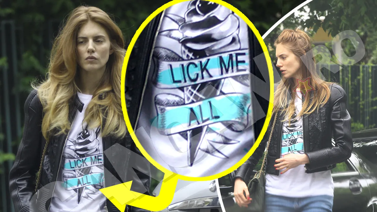 VERONICA NE-A LUAT TARE! Ce ne propune fiica fostului ministru al Apărării! ”LINGE-MĂ TOATĂ
