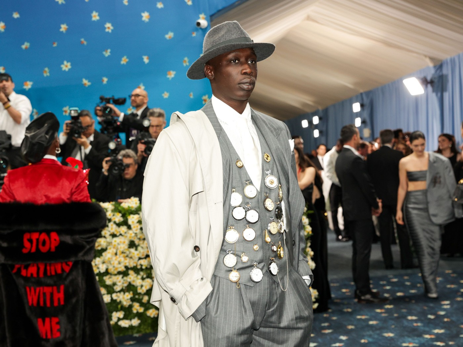 Khaby Lame la Metropolitan Museum of Art Manhattan, New York, Statele Unite, 5 mai 2025. Foto: Profimedia