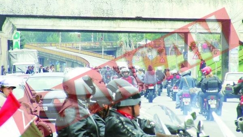 Motoare si exhibitionism la Satu Mare