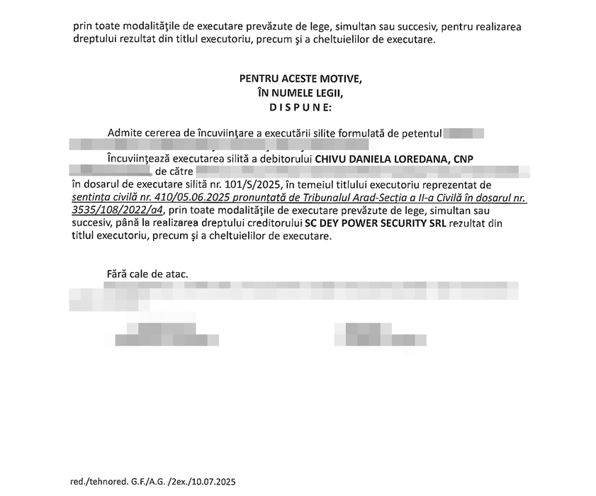 A început executarea silită a Loredanei Chivu! Poprire pe conturi și… se apropie evacuarea din penthouse-ul de 500.000 €!