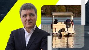 Imaginile care se vor viraliza! Bărcuțele lui Nicușor au naufragiat în mijlocul Herăstrăului în ziua lansării cu pompă!