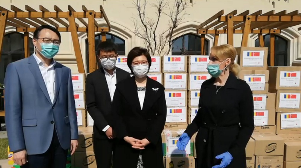 Ambasada Chinei acordă sprijin spitalelor din Bucureşti! Gabriela Firea: “În perioada următoare vom primi și…”