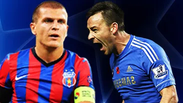 Cea mai neagra zi pentru campioana Romaniei! Steua, ingenuncheata pe National Arena: 0 - 4 pentru Chelsea!