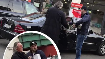 Noul stăpân se respectă: are aceleaşi obiceiuri ca răposatul. El a „moştenit“ limuzina miliardarului Adamescu, cu tot cu garda de corp!