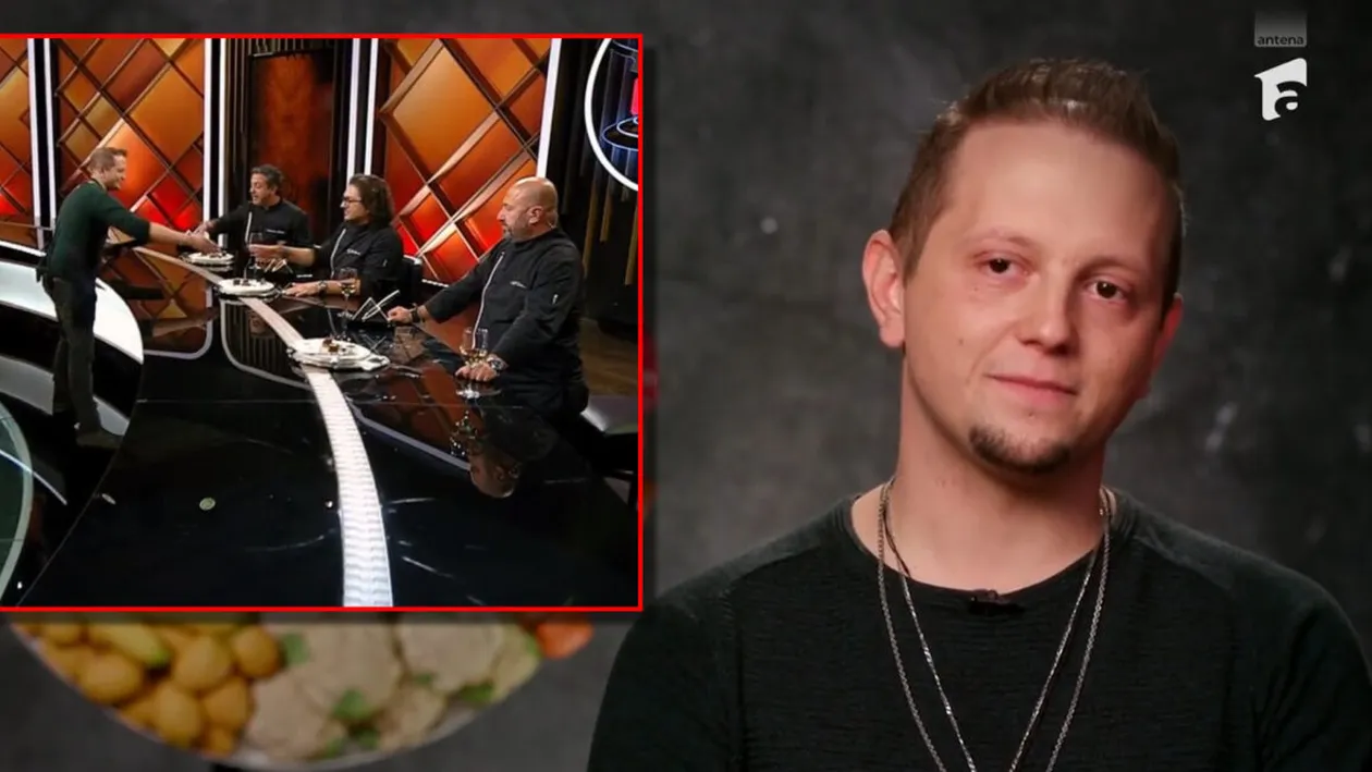 Jurații au rămas mască! Povestea de viață a lui Ciprian Crăciunescu, concurent la Chefi la Cuțite, bate orice film