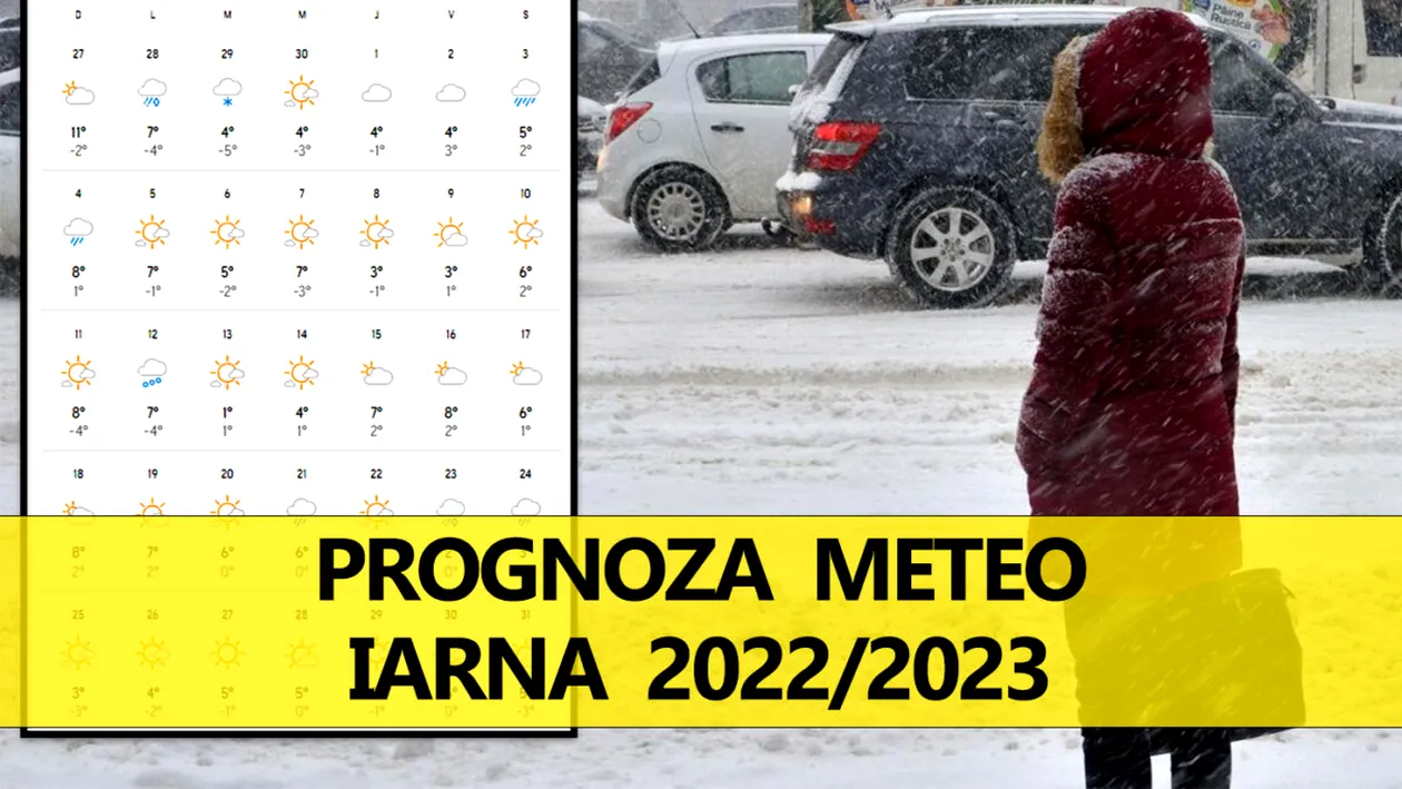 Meteorologii anunță o iarnă cum nu prea a mai fost în România. Temperaturi ciudate în decembrie 2022 și ianuarie 2023