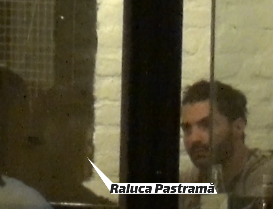Pepe și Raluca, cină romantică la un restaurant din zona Floreasca