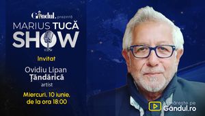 Marius Tucă Show începe miercuri, 10 iunie, de la ora 18.00, live pe Gândul. Invitat: Ovidiu Lipan Țăndărică