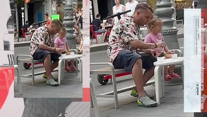 Cum l-am surprins pe Codin Maticiuc, alături de micuța Smaranda, în oraș