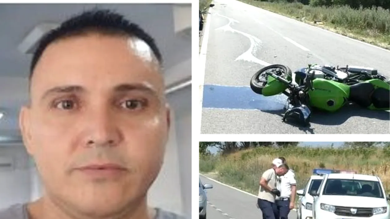 Călin, un polițist de 44 de ani, se zbate între viață și moarte. A încercat să evite un câine și a pierdut controlul motocicletei