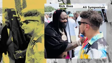 Imagini exclusive: ce a făcut Ali Symposium, la petrecerea rapperului Rick Ross?! A fost evenimentul anului în America!