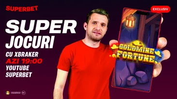 (P) Xbraker te așteaptă cu SuperJocuri pe YouTube Superbet