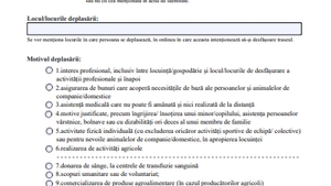 Declarația pe propria răspundere devine, din nou obligatorie. Iată cum arată!