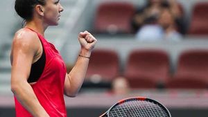 SIMONA HALEP a câştigat meciul împotriva MARIEI SHARAPOVA!