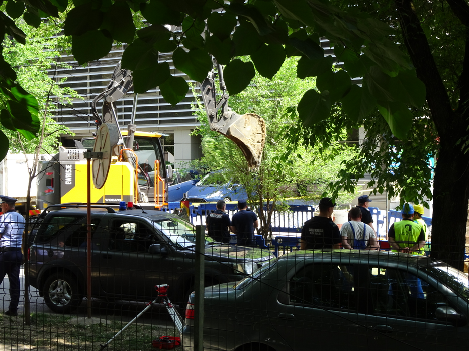 Panică în Sectorul 1! A fost descoperit un proiectil neexplodat pe Șoseaua Nordului